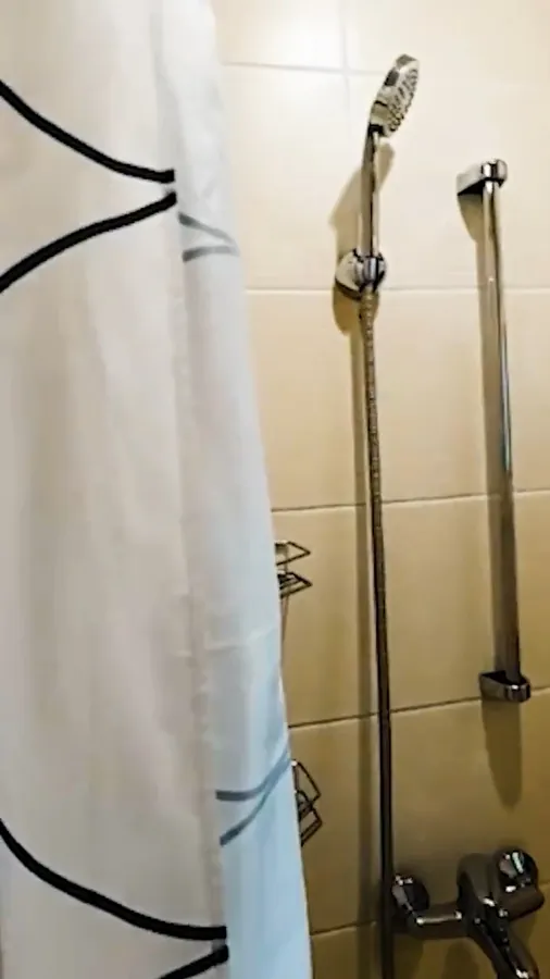 După: dușul curat